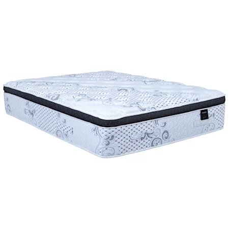 Twin Extra Long Firm Hybrid Pillow Top Mattress and Deluxe Adjustable Base